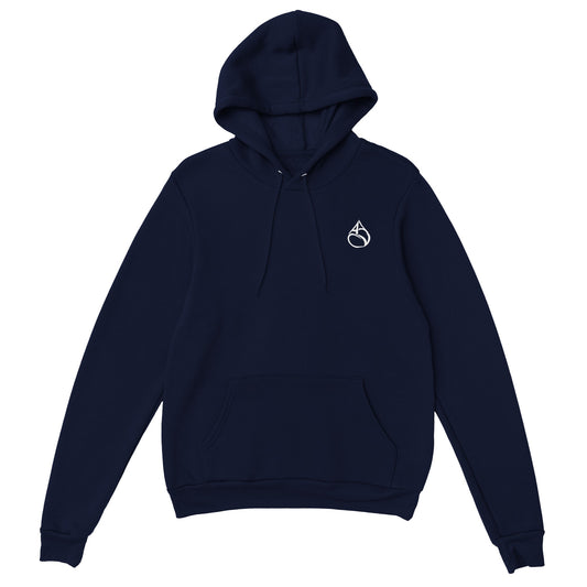 AYCV Premium unisex pullover hoodie - (white logo)