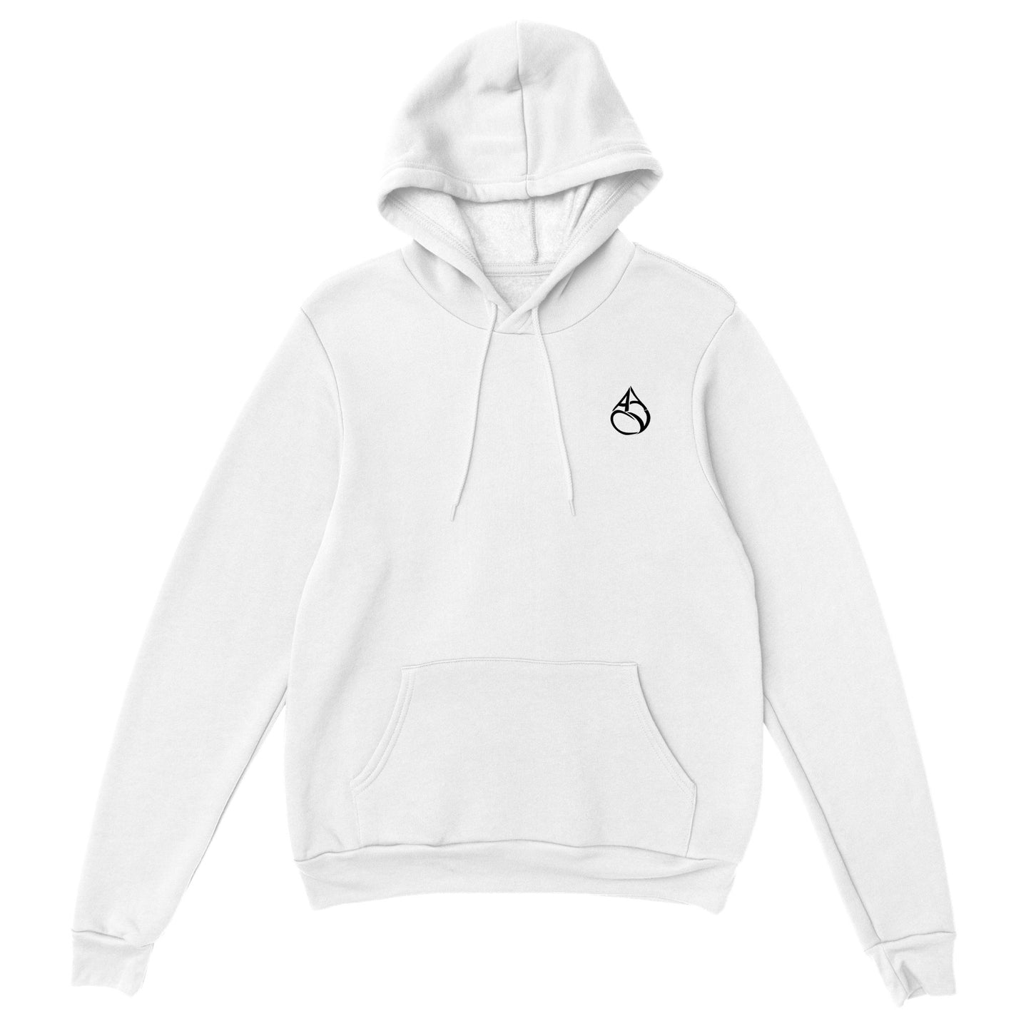 AYCV Premium unisex pullover hoodie (black logo)